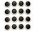 1960s 1960s Danish Round Pulls - Set of 12 For Sale - Image 5 of 5