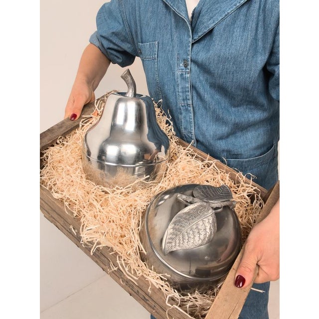 Mid-Century Modern Sculptural Pear-Shaped Ice Bucket, Italy, 1960s For Sale - Image 3 of 16