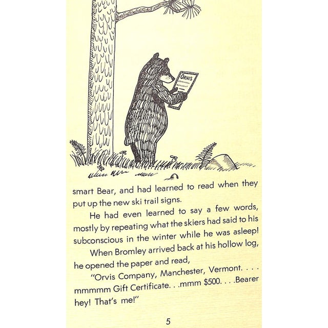1970s "The Bear With the Orvis Rod" Book 1975 Read, A.D. For Sale - Image 5 of 12