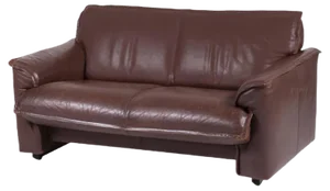Dutch Chocolate Brown Leather Sofa from Leolux, 1970s