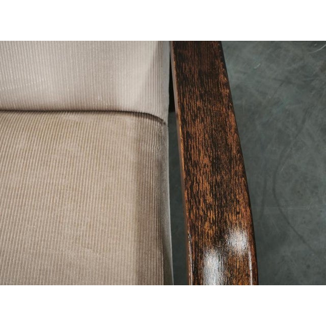 Wood Vintage Lounge Chairs by Kropáček & Kozelka for Interior Prague, 1940s, Set of 2 For Sale - Image 7 of 15