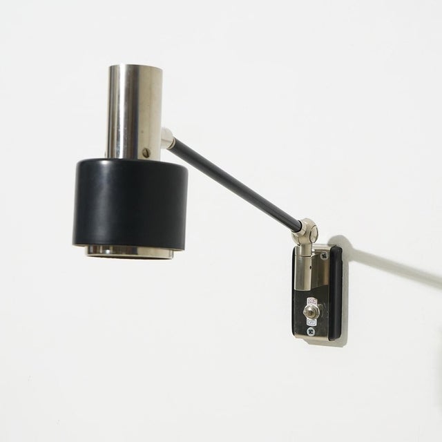 Mid-Century Modern Metal Wall Lamp from Stilnovo, 1960s For Sale - Image 3 of 15