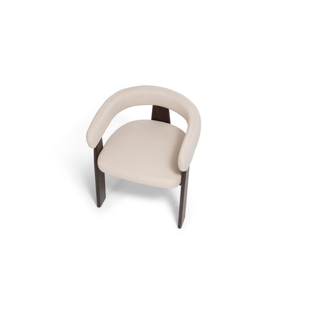 Classy Wood Dining Chair For Sale - Image 4 of 5