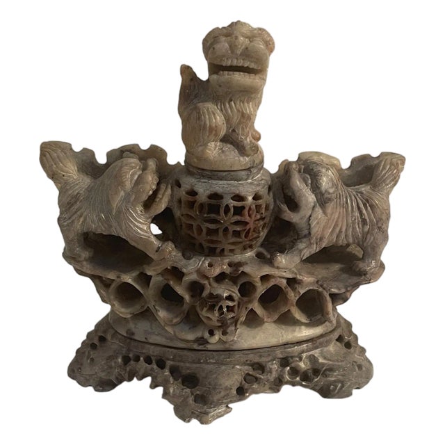 Chinese Incense Burner, 19th Century For Sale