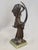 Antique French Art Nouveau Bronze Sculpture of a Woman Signed H. Levasseur (Rl) For Sale - Image 4 of 12