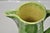 Metal Antique Gothic Renaissance Green Ceramic Pitcher With Brass Soldier Armor Lid For Sale - Image 7 of 11