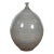 Early 21st Century Silver Grey Glazed Ceramic Vase For Sale