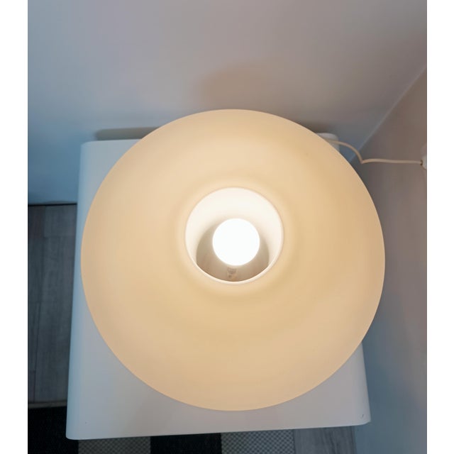 Beige Mushroom Lamp from Hustadt Leuchten, 1980s For Sale - Image 8 of 9