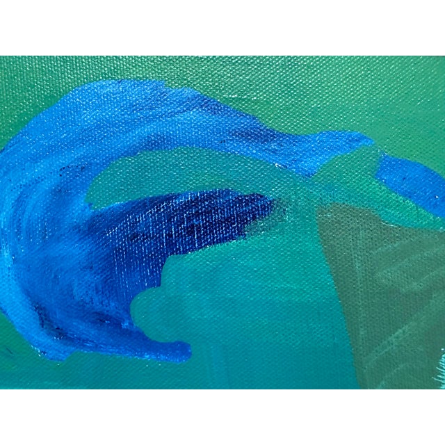Abstract Acrylic on Canvas, Circa 2009 For Sale - Image 9 of 12