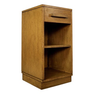 1940’s Art Deco Mahogany Nightstand For Sale