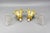 Art Deco French Gilt Bronze and Clear Glass Ceiling Lights, 1920s, Set of 2 For Sale - Image 14 of 18