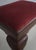 Wood Henkel Harris Queen Anne Cherry Ottoman or Stool For Sale - Image 7 of 12