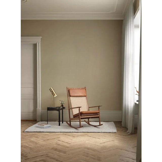 Wood Swing Rocking Chair by Warm Nordic For Sale - Image 7 of 8