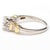 Contemporary 14KWY Diamond(0.65) Bridal Ring, size 6.25 For Sale - Image 3 of 5