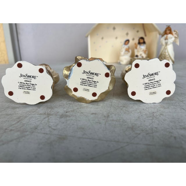 Plastic Jim Shore Hearthwood Creek Mini Navtivity Blessings From Bethlehem Set of 8 For Sale - Image 7 of 7