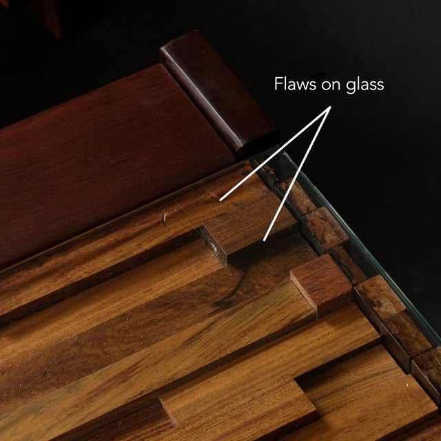 Percival Lafer Brutalist Parquet Low Profile Brazilian Modern Side Tables For Sale - Image 14 of 18
