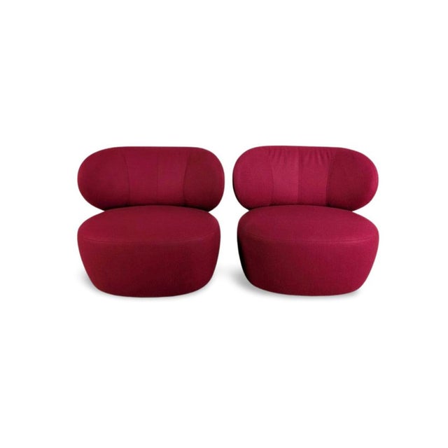 Armchair with Lilac Upholstery by Eoos for Walter Knoll For Sale - Image 11 of 11