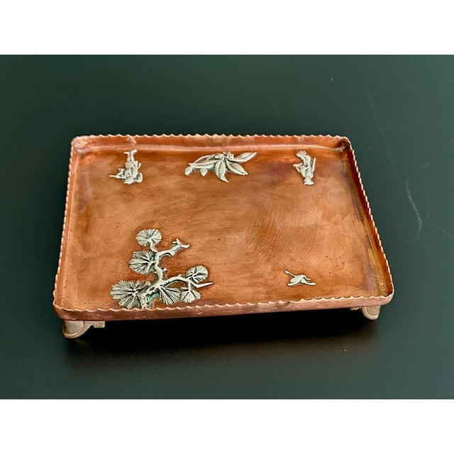Late 19th Century Gorham 19th Century Mixed Metal Tray For Sale - Image 5 of 17