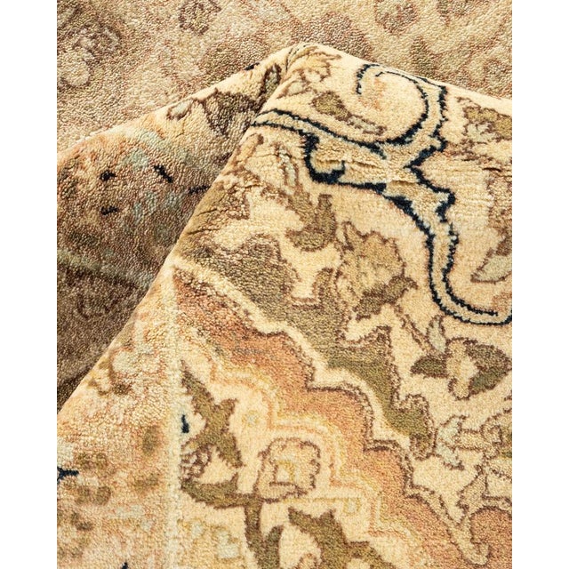 Textile Mogul, One-of-a-Kind Hand-Knotted Area Rug in Ivory, 8' 2" x 10' 3" For Sale - Image 7 of 8