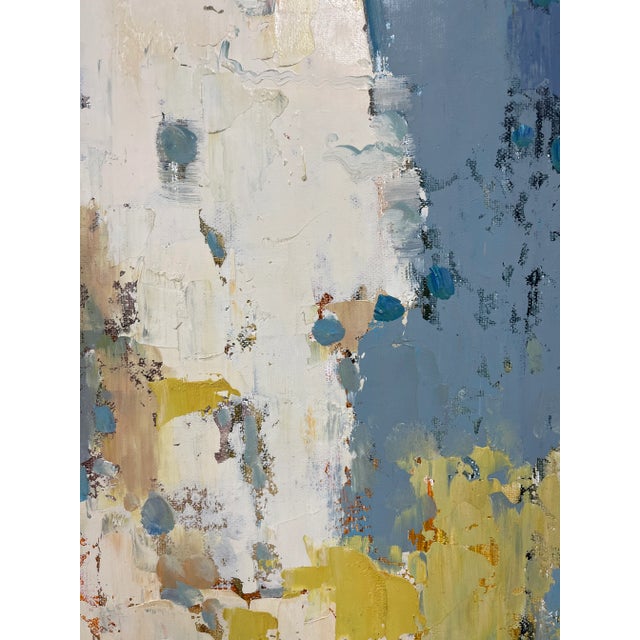 Contemporary Contemporary Abstract Original Oil Painting For Sale - Image 3 of 12