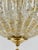 Vintage Venetian Glass 3 Tiered Pendant Light With 5 Lights For Sale In West Palm - Image 6 of 11