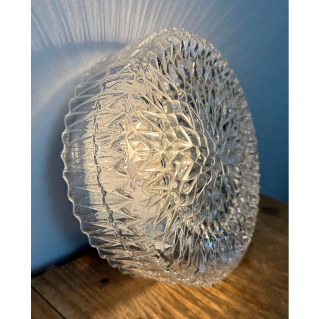 Vintage Glass Wall Light, 1970s For Sale - Image 14 of 17