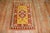 Textile Early 20th Century Zabihi Collection Bright Yellow Turkish Melas Rug - 3'3" x 4'8" For Sale - Image 7 of 10