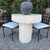Late 20th Century Limestone Outdoor Table or Pedestal 31" For Sale - Image 4 of 14
