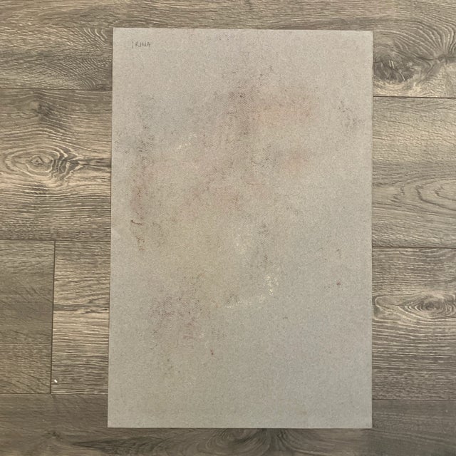 Contemporary Original Female Nude Life Study Pastel Drawing For Sale - Image 4 of 4