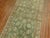 Zabihi Collection Narrow Antique Persian Tabriz Brown Green Runner - 2'4" x 14' For Sale - Image 4 of 9