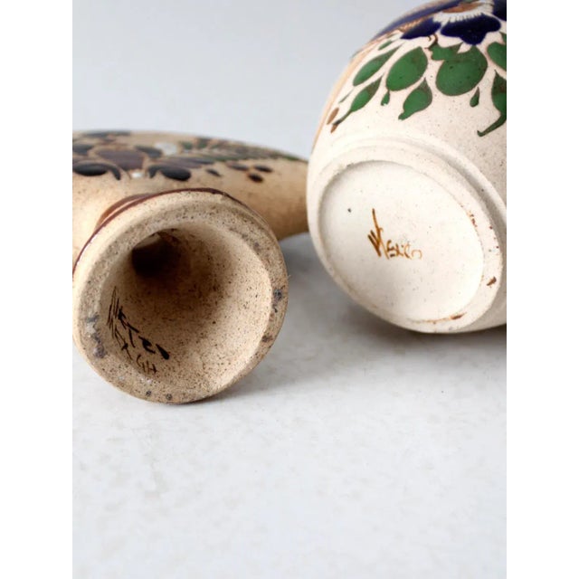 Vintage Tonala Pottery Set of 3 For Sale - Image 10 of 11