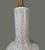 Late 20th Century Asian Pale Celadon Green Color Crackled Ceramic Embossed Design Table Lamp For Sale - Image 6 of 8