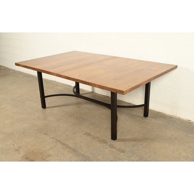 L. & J. G. Stickley Mission Oak Arts & Crafts Extension Dining Table For Sale - Image 12 of 17