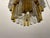 Chandelier with Gold and Clear Quadrilobi Prisms by Paolo Venini for Murano, 1970s For Sale - Image 10 of 13