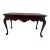 Late 1800’s Console Table Antique Carved Mahogany Table For Sale