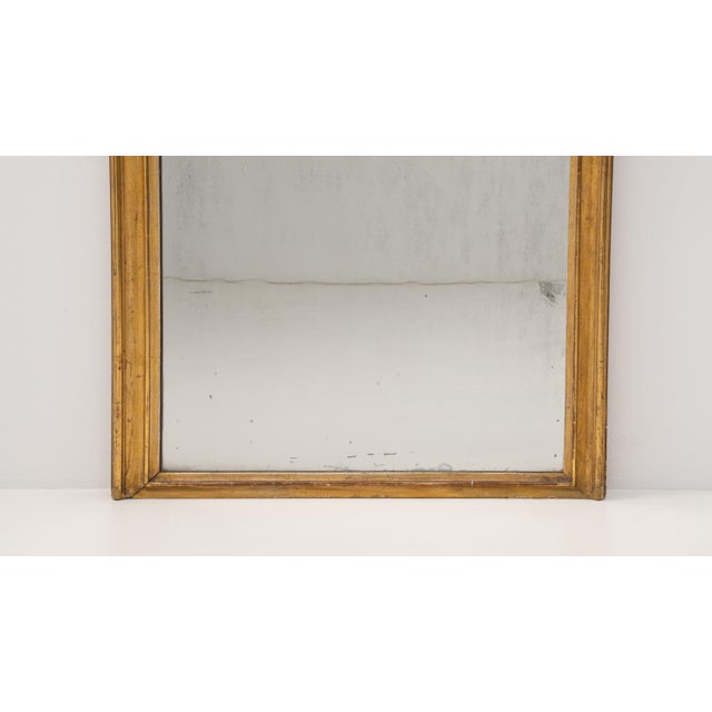 Louis Philippe Giltwood Mirror For Sale - Image 4 of 9