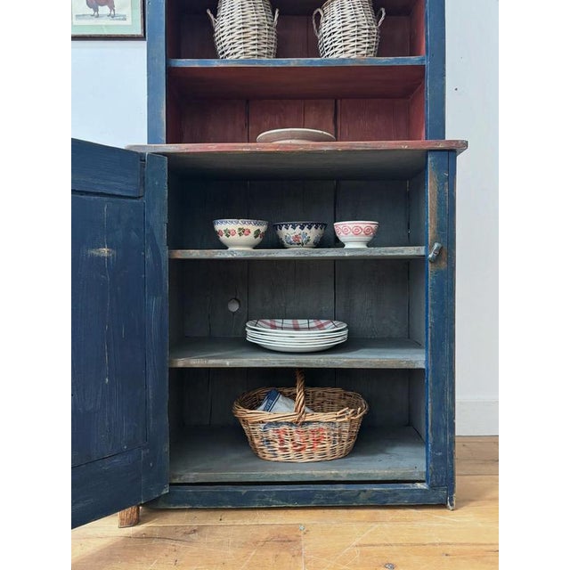 19th Century Provincial Swedish Pine Dresser For Sale - Image 6 of 9