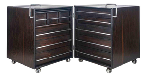 Chest of Drawers Modules by Fabio Lenci for Bernini, 1970s, Set of 2