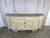Italian Rococo Painted Serpentine Credenza With Floral Cartouches For Sale In Los Angeles - Image 6 of 17