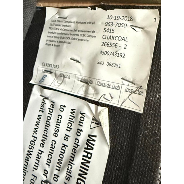 2010s Queen Size Room & Board Hartley Bed Frame For Sale - Image 5 of 12