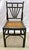1950s Burnt Bamboo Cane Seat Dining Chairs- Set of 4 For Sale - Image 12 of 18
