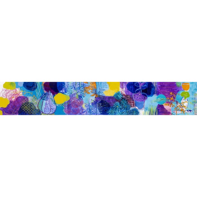 Susana Bravo, Garden Party, Oil on Canvas For Sale