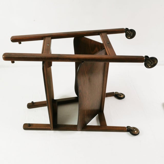 Italian Modern Bar Serving Cart, Italy, 1950s For Sale - Image 12 of 16
