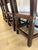 Vintage South Cone Trading Co. Spanish Colonial Peruvian Leather Dining Chairs- Set of 4 For Sale - Image 11 of 14