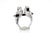 18k Gold Double Parrot Cocktail Ring With Diamonds and Onyx, France, Size 6.5 For Sale - Image 12 of 12