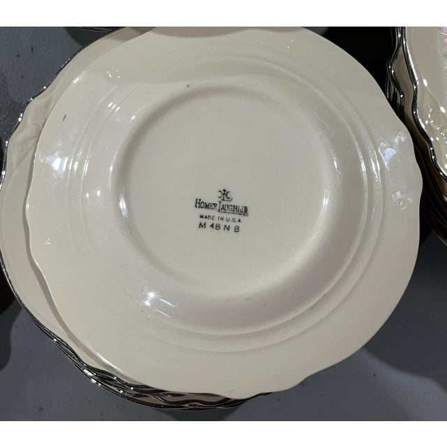 Bring timeless American elegance to your table scape with this vintage 50-piece dinnerware service for 10 by the legendary...