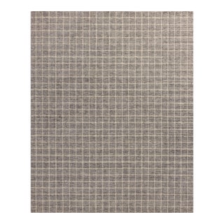 Amber Lewis x Loloi Cedar Charcoal / Ivory 8'-6" x 11'-6" Area Rug For Sale
