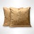 Custom-tailored 20” pillows in Scalamandre “Villa Lante Unito” color salmon. Cream color silk back. Hidden zipper closures...