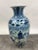 Chinese Chinese Early Ming Dynasty Style Warrior Motif Blue & White Porcelaine Vase For Sale - Image 3 of 13