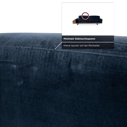 Wood and Velvet Palais Two-Seater Sofa with Electric Function from Wittmann For Sale - Image 11 of 16